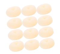 CALLARON 12pezzi Chignon Tool Ring for Hairstyle Safe Material Non-deformable Quick Hairstyle Creation Suitable for Fine Short Hair Versatile Various Occasions