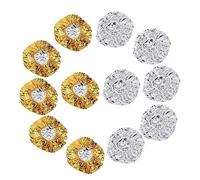 CALLARON 12pezzi Cuffia Termica per Capelli in Alluminio di Cuffia da Parrucchiere per Styling dei Capelli Riscaldata Riutilizzabile per Condizionamento Profondo