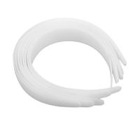 CALLARON 12pezzi Fasce per Capelli in Plastica Bianche per Fai da Te Cerchietti Semplici senza Decorazioni Accessori per Capelli per Donne Copricapi Artigianali per Progetti e Uso