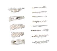 CALLARON 13pezzi Forcine Per Clip Laterali Per Ragazze Decorative e Resistenti Per Appuntamenti e Quotidiano Leggere e Luminose