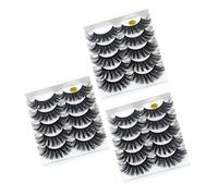 CALLARON 15paia Natural Volume False Eyelashes for Girls Effect Makeup Extensions for Stunning Eyes Weddings and Parties