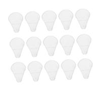 CALLARON 15pezzi Coperture Protezione Pennelli Trucco Copertura Per Setole Pennello Cosmetico Riutilizzabile Adatto Pennelli Ventaglio Piccolo Medio Protegge Pulizia Risparmia Spazio Trouss