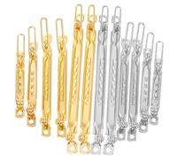 CALLARON 16Pezzi Clip per Metallo Accessori Te per Creazioni Artigianali Robuste e Resistenti per Progetti Creativi e Decorazioni