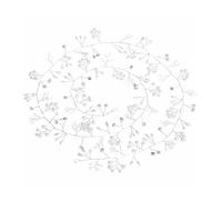 CALLARON 1m Bridal Hair Vine with Beads Elegant Headband for Weddings Engagements and Special Occasions Lightweight and Comfortable -day Wear