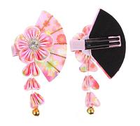 CALLARON 1paio Fermagli Per Da Ragazza Con Campanellino Accessori Cosplay Giapponesi Decorazioni Per Stile Per Occasioni Festive e Fotografia