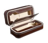 CALLARON 1pezzi Cofanetto Porta Orologi Vintage Naturale Con Scomparti Scatola Per Orologi Con Design Clamshell Perfetta Per Esposizione e Regali