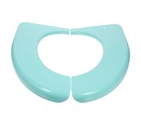 CALLARON 1pezzi Riduttore Wc Pieghevole in Plastica Verde Copriwater Leggero e Portatile Per Viaggio e Casa Sedile Igienico Per Addestramento Vasino Adulto e Ragazzo Ragazza Ragazza