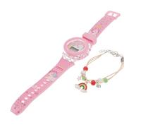 CALLARON 1set Orologio Digitale Per Bambine Con Design Unicorno Luminosa Bracciale Comfort e Vivaci Per Compleanni e Occasioni Speciali