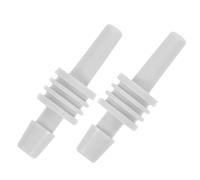 CALLARON 2 Pezzi Accessori Per Sostituzione Del Connettore Del Tubo Del Cuffio Connettore Per Tubo Del Cuffio Adattatore Per La Cuffia a Tubo Singolo Bianca Abs