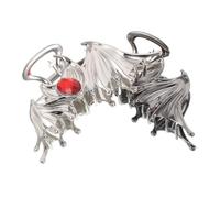 CALLARON 2 Pezzi Clip per Pipistrello in Metallo Accessorio Antiscivolo per Donne e Ragazze con Lunghi e Folti Stile Gotico Multifunzionale per Halloween e Quotidiano Resistente e Leggero