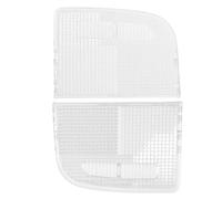 CALLARON 2 Pezzi Coperchio Plafoniera Auto in PC per Luci Interne, Ricambio | Lente per Luce Mappa, Copertura Abitacolo, Installazione Facile, Adattamento Uniforme, per Veicoli