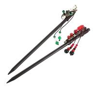 CALLARON 2 Pezzi forcina antica Accessori Canta per forcine per da donna pin per toppers forcina donna forcina per legare i di legno Colore Casuale