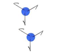 CALLARON 2 Pezzi gancio portaflebo cremagliera sospeso accessorio asta portaflebo gancio del supporto per infusione piccoli ganci appendiabiti accessorio portaflebo plastica
