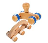 CALLARON 2 pezzi Massaggiatore in per e Piedi Manuale Portatile per Schiena e Yoga Strumento Multifunzionale per Stretching e Rilassamento Muscolare