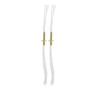 CALLARON 2 Pezzi Stoppini in Lega per Lampade a Olio da 12-14 Cm, Accessori per Lampade a Cherosene Filo di Cotone, Maggiore Stabilità e Durata per Progetti Fai-da-Te e Bruciatori