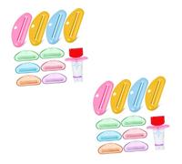 CALLARON 2 Set Spremi Dentifricio Spremiagrumi Bagno Spremere Il Dentifricio Stretta Spremi Tubetti Di Dentifricio Tubi Squeezer Del Tubo Semplice Chiave Plastica 10 Pezzi * 2