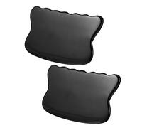 CALLARON 2 Set Strumenti Gua Corno Naturale Piastra Scraping Portatile Per Trattamento Anticellulite E Linfodrenaggio Per Uso E Personale 2 Pezzi*2