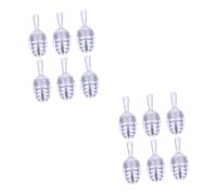 CALLARON 2 Set Tubetti Vuoti Per Balsamo Labbra Honeycomb Contenitori Trasparenti Per Gloss E Rossetto Per Diy Cosmetici 6 Pezzi*2