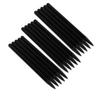 CALLARON 20 Penne Stilo Capacitive Nere per Smartphone e Tablet, Compatibili, Materiale Metallo e Plastica, per Studio e Lavoro