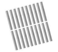 CALLARON 20 Pezzi Perno di Supporto per Mensola in Acciaio Inox 304 | Cilindrico da 5x30mm, Finitura Argento, per Mobili e Scaffali, Installazione Semplice, Uso Casa e Ufficio