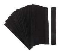 CALLARON 20 Pezzi Protezione Catena Bici, Paracatena per Bicicletta, Chain Protector in Neoprene con Chiusura a Strappo, Nero, Facile da Pulire, per Road Bike e Bici, Viaggio e Avventure