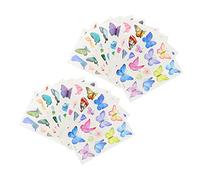 CALLARON 20fogli Adesivi Farfalla Colorati Tatuaggi Temporanei Per Ragazzo Ragazza Ragazza e Ragazze Diy Party Feste Halloween Uomo Donna