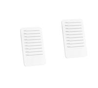 CALLARON 2pezzi Acrylic Eyelash Display Board with Scale Handheld Eyelash Extension Tray for Professional and Personal Use to Measurement