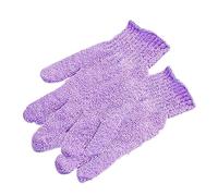 CALLARON 2pezzi Guanti Esfolianti Per Bagno Guanti Da Doccia in Nylon Scrub Corpo Esfoliante Facile Da Indossare e Lavare Adatto Per Uomini Donne Ragazzo Ragazza