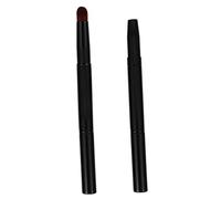 CALLARON 2pezzi Per Sopracciglia Angolati Professionali Spazzole Double-ended Per Per Ombretto Portatile e Copertura