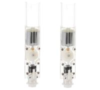 CALLARON 2pezzi Pompa Ad Pressione Per Irrigazione in Plastica Trasparente Meccanismo Pistone Sostituzione Per Idropulsore Parte