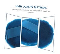 CALLARON 2pezzi Puff Cipria Rotondo Morbido e Resistente Per Polvere Viso Delicata Sostituzione Pratica e Makeup Dry Supplente