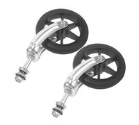 CALLARON 2pezzi Ruote Anteriori Con Cuscinetti Per Sedia Rotelle Staffe Incluse Realizzate Per Guida Scorrevole e Stabile