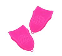 CALLARON 2pezzi Silicone Makeup Brush Cleaning Pad Tappetino Per Lavaggio Pennelli Make-up Design Pieghevole e Portatile Strumento Morbido Per La Pulizia e Conservazione Di Pennelli e