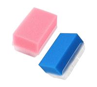 CALLARON 2pezzi Spugna Sensoriale Per Ragazza Risposta Tattile Spazzola Da Bagno Morbida e Delicata Per Allenamento Sensoriale Pulizia Quotidiana Del Corpo