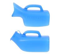 CALLARON 2pezzi Vasi Per Orinatoi Portatili in Abs Vasi Urinari Per Pazienti Bottiglie Per Creative Design Lungo Facile Usare e Trasportare