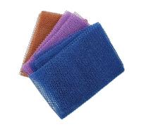 CALLARON 3 Pezzi Asciugamani Esfolianti per Bagno Teli Striscia per Schiumoso e Texture Ruvide per Esfoliare