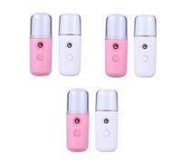 CALLARON 3 Set Umidificatore Portatile Per Spruzzatore Nebulizzatore Idratante Cilindrico Bianco E Rosa Per La Rovinare 2 Pezzi * 3