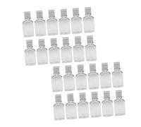 CALLARON 35pezzi Bottiglie Octagonali Da Viaggio Pet Trasparente Per Lozioni e Cosmetici Contenitori Ricaricabili Per Shampoo e Gel Doccia Pratico Per Viaggi e Attività All Aperto