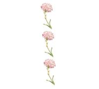 CALLARON 3pezzi Alloy Carnation Brooch Elegant Enamel Flower Corsage for Clothing Decoration Accessory for Sweaters Coats and