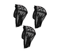 CALLARON 3pezzi Cuffie Per Parrucche Creative Ad Elasticità Reti Per Parrucche Parrucchiere Traspiranti e Regolabili Cappelli Per Salone Leggeri Per