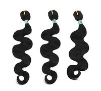 CALLARON 3pezzi Extension Per Sintetici Ciocche Body Wave Unprocessed Facile Acconciare e e Volume Extra
