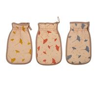 CALLARON 3pezzi Guanto Esfoliante per Corpo e Schiena da Guanti da Doccia Morbidi e Schiumogeni Guanti Detergente per Pulizia