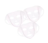 CALLARON 3pezzi Maschera in Silicone Riutilizzabile Per Viso Copertura Facciale Silicone Maschere Per Della Adatta Tutti i Tipi Di Maschere