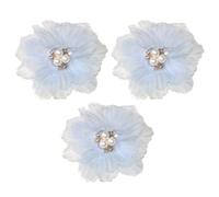 CALLARON 3pezzi Mollette per Chioma Donna e Bambina Fiori, Clip Decorativa Chic e Delicata per Acconciature Eleganti e Quotidiane