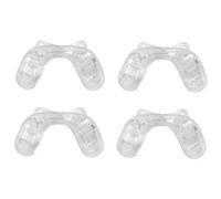 CALLARON 4 Pezzi Accessori per imbragature del naso pastiglie comfort occhiali Cuscini per il naso dell'occhio naselli in morbido per gli occhi naselli di ricambio Gel di silice