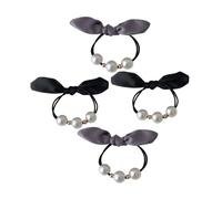 CALLARON 4 Pezzi Anello per lustro Accessori Titolari elastici arco signore bello Cravatte per ricci elastico per cravatte per sfusi plastica