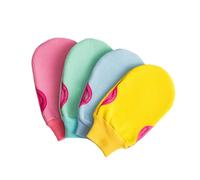 CALLARON 4 Pezzi Doccia Esfolianti per per Rimuovere Cellule e Fondo Confortevoli e Durevoli Colori Casuali Colore Casuale