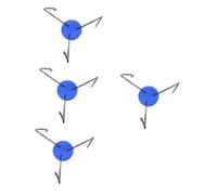 CALLARON 4 Pezzi gancio per appendere il rack per infusione cremagliera sospeso parti del rack per infusione accessorio portaflebo gancio portaflebo in metallo plastica
