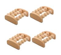 CALLARON 4 Pezzi Massaggiatore Manuale per Corpo Drenante per Rilassamento e Strumento per Yoga e Stretching Design Antiscivolo e Resistente per Uso