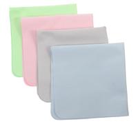 CALLARON 4 Pezzi Panno Per Pulire Gli Occhiali Detergente Per Occhiali Pulizia Panno Per Occhiali Panno Per Lenti Pezza Per Pulire Panni Pelle Scamosciata